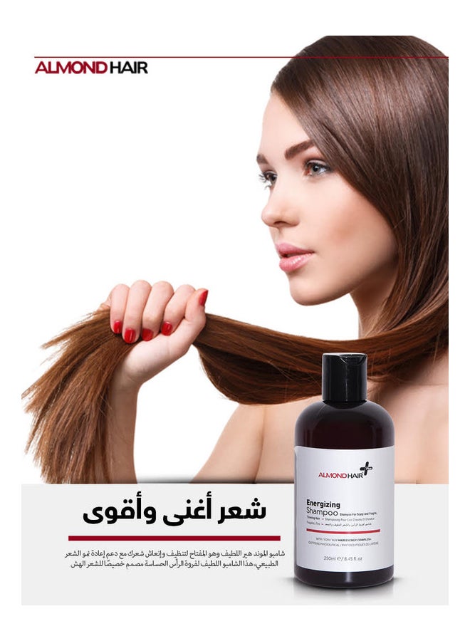 الموند هير - شامبو منشط للشعر شفاف 250ملليلتر - Image 1