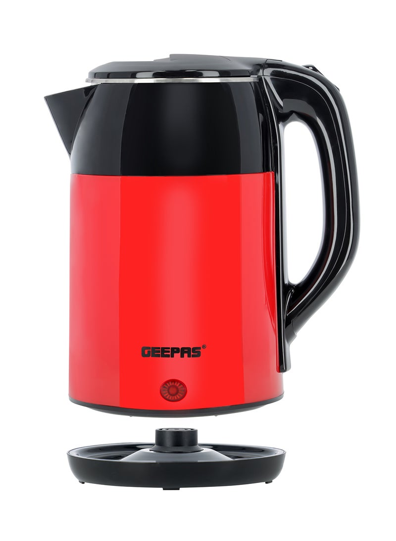 جيباس غلاية كهربائية توضع على سطح الطاولة بقدرة 1500 وات GK6138 أبيض/وردي 1.8 L 1500 W GK6138 أبيض/ وردي  - Image 4