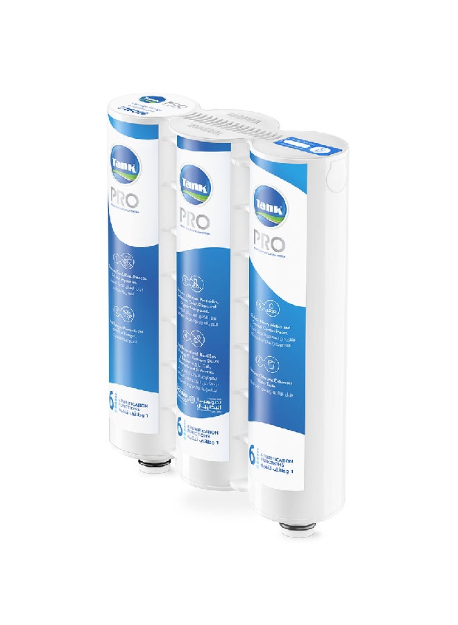 TANK - Tank Pro cartridge - 6 Compressed Purification Functions White - Image 1