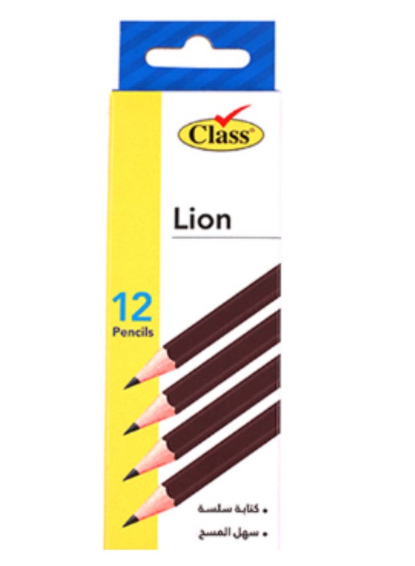 class - Packet Of 12 Pencils- Hb2 Multicolour - Image 1