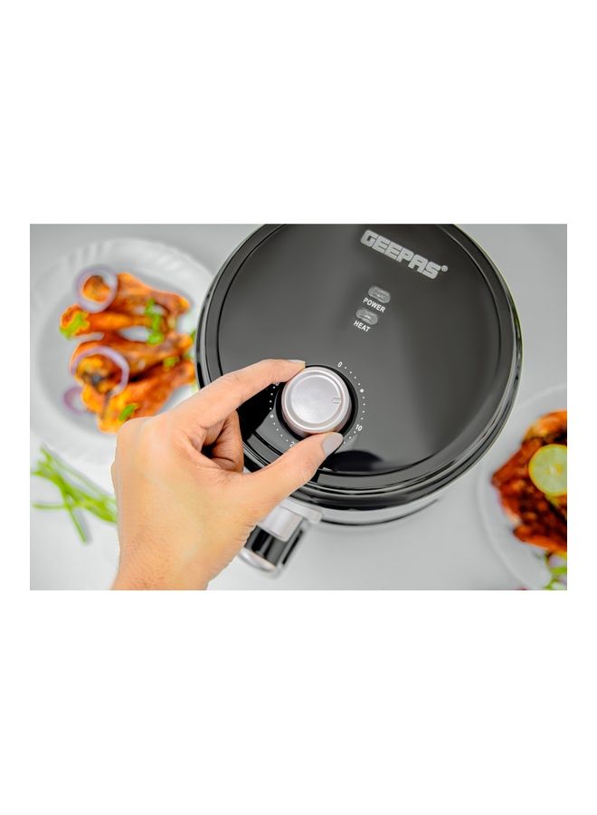 GEEPAS - Air Fryer with Two Speed Multi Functional Blender 1.8 L 1500.0 W GAF37516/GSB9894 Black/White - Image 1