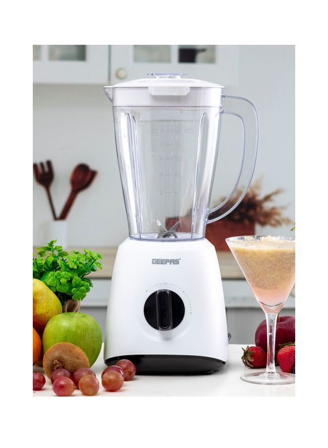 GEEPAS - Air Fryer with Two Speed Multi Functional Blender 1.8 L 1500.0 W GAF37516/GSB9894 Black/White - Image 1