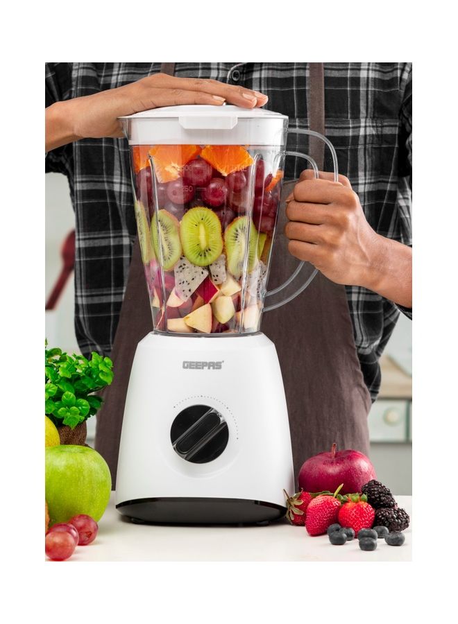 GEEPAS - Air Fryer with Two Speed Multi Functional Blender 1.8 L 1500.0 W GAF37516/GSB9894 Black/White - Image 1