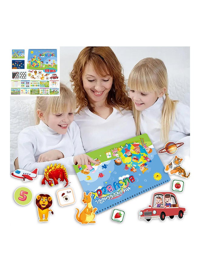 Kidle Children's Early Education Educational For Kids Binder Learning Materials Spell Toy 11 Themes Words Brain Teaser  - Image 2