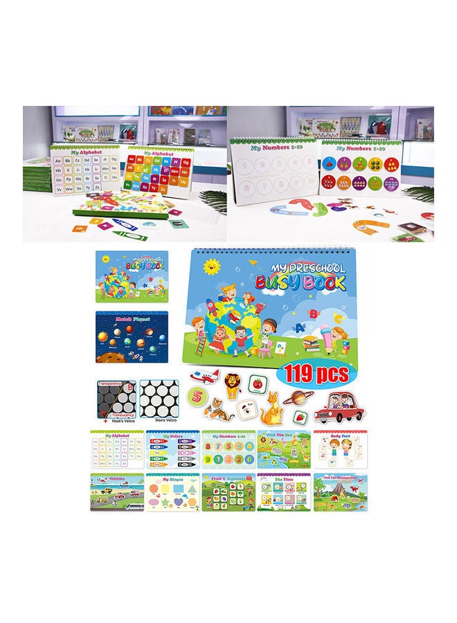 Kidle Children's Early Education Educational For Kids Binder Learning Materials Spell Toy 11 Themes Words Brain Teaser  - Image 5
