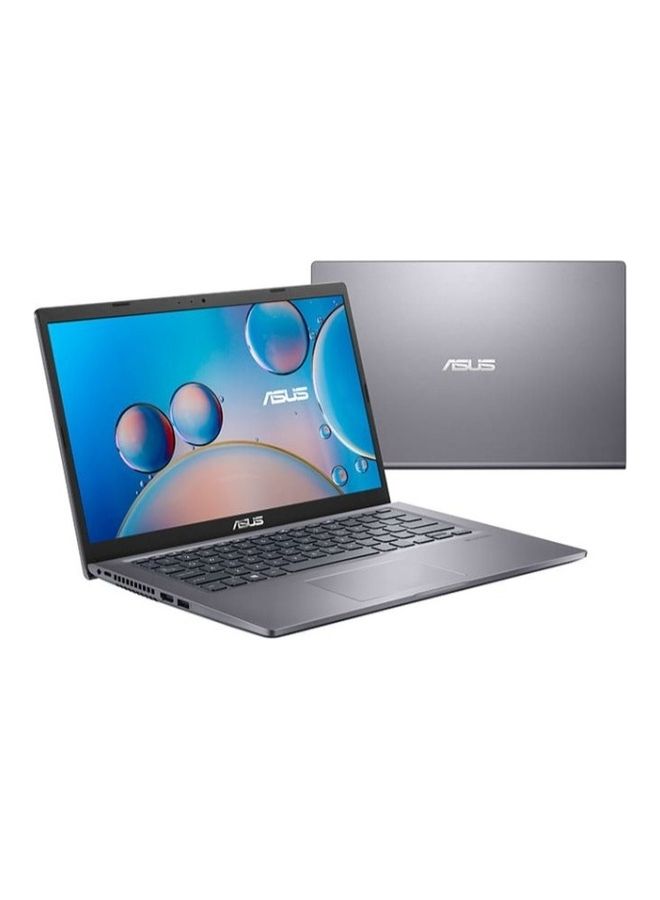 ASUS - X415 Laptop With 14-inch FHD Display, Core i3-1115G4 Processor/4GB RAM/256GB SSD/DOS/Intel UHD Graphics english_arabic Slate Grey - Image 1