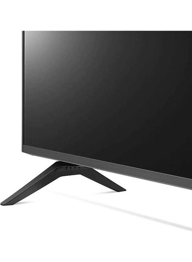 LG - 55-Inch UQ8000 Series Cinema Screen Design 4K Active HDR WebOS Smart AI ThinQ UHD 4K TV 55UQ80006LD Black - Image 1