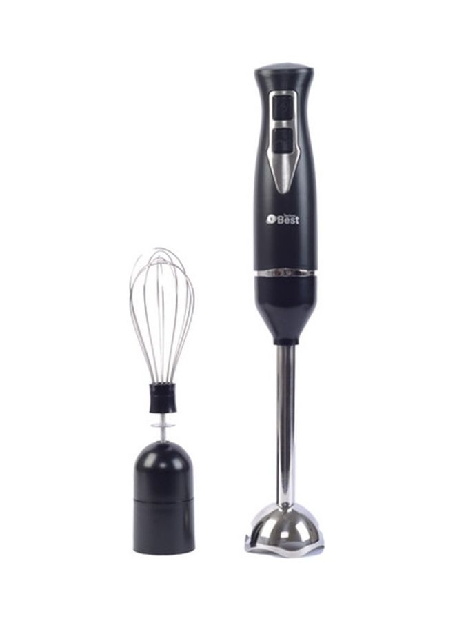Techno Best - Hand Blender With Whisk BHB-001 Black/Silver - Image 1
