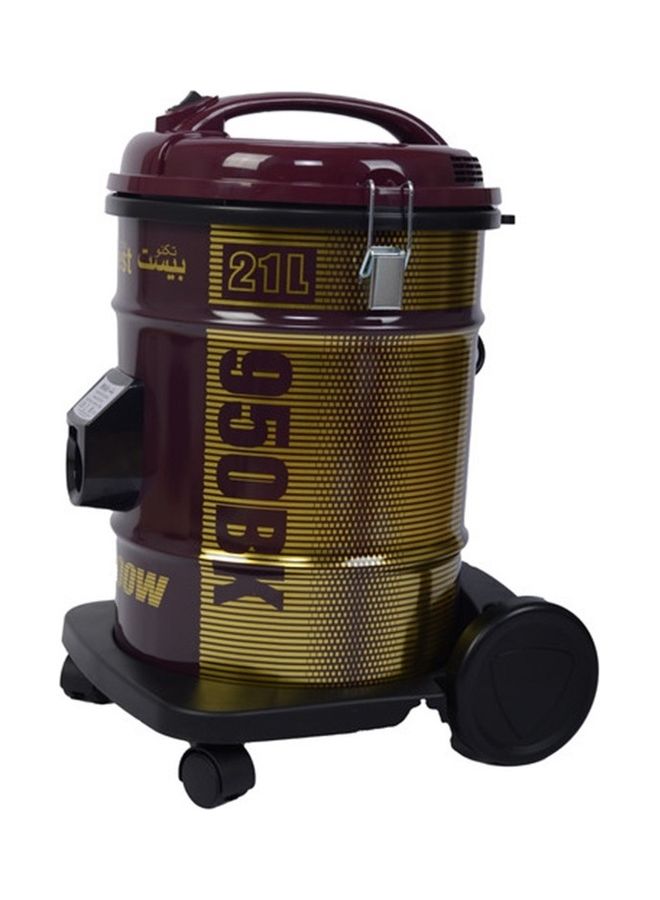 تكنو بيست - مكنسة كهربائية 21 L 2200 W BVC-021 أحمر/ بني - Image 1