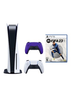 Purple / White