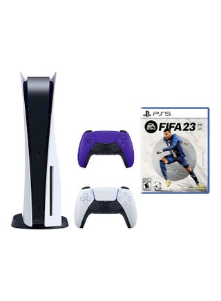 Purple / White