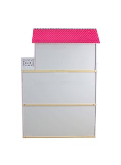 شيانغ يو مجموعات أثاث بيت الدمى لعبة التظاهر الخشبية الكبيرة مع مصعد 82x34x118 سم 82x34x118سم  - Image 3