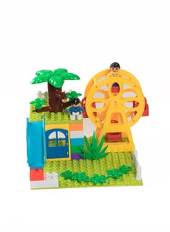 XIANGYU Wind Farm Building Block Diy Toys For Kid Toy 110*50*54cm  - Image 1
