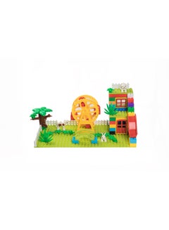 XIANGYU Wind Farm Building Block Diy Toys For Kid Toy 110*50*54cm  - Image 3