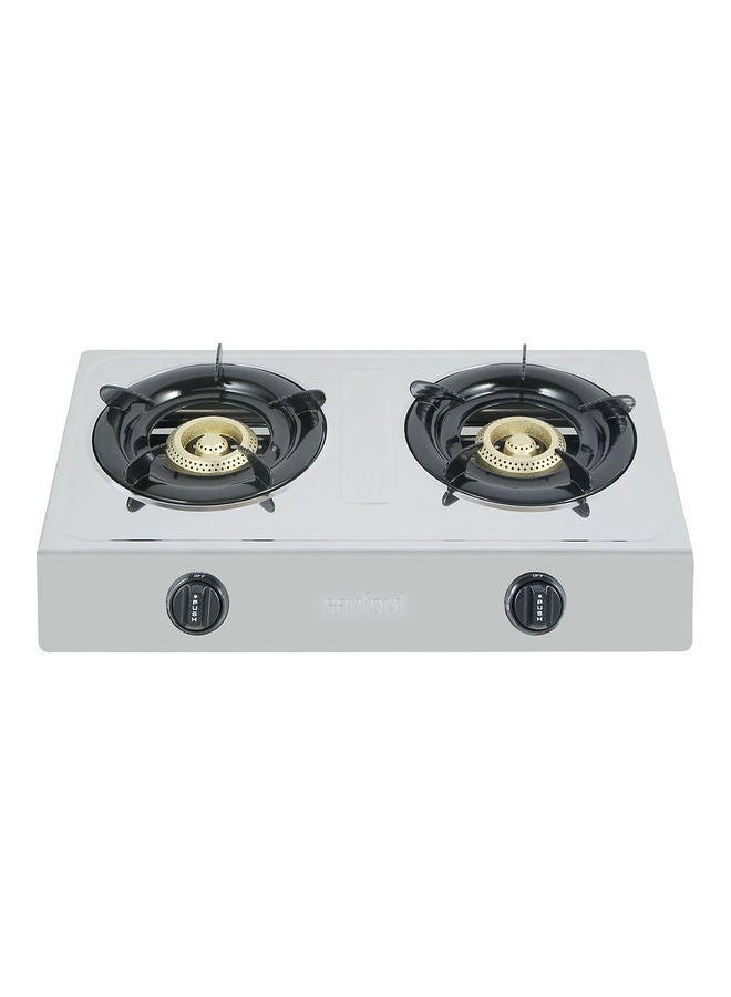 Sanford Stainless Steel Gas Stove 2 Burner SF5222GC STEEL Silver 