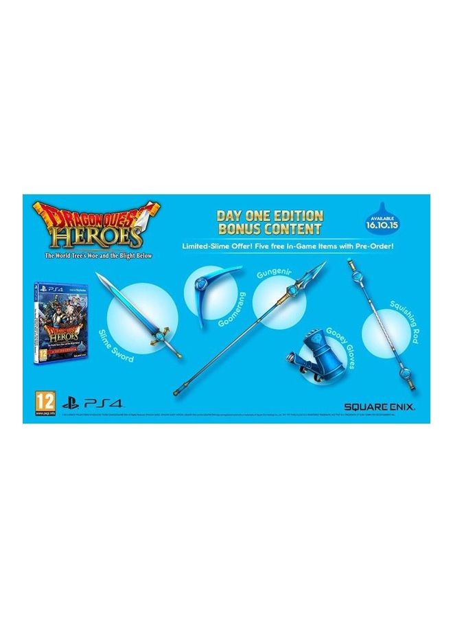Square Enix - Renewed -  Dragon Quest Heroes The World Tree's Woe And The Blight Below Action & Shooter Intel Version - Action & Shooter - PlayStation 4 (PS4) - Image 1