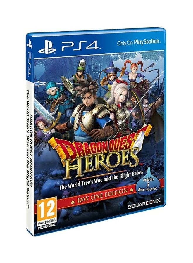 Square Enix - Renewed -  Dragon Quest Heroes The World Tree's Woe And The Blight Below Action & Shooter Intel Version - Action & Shooter - PlayStation 4 (PS4) - Image 1