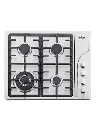 Stainless Steel Gas Hob 4 Burner With Fsd SF5450GH BS FSD Silver - v1685692862/N53410669A_1