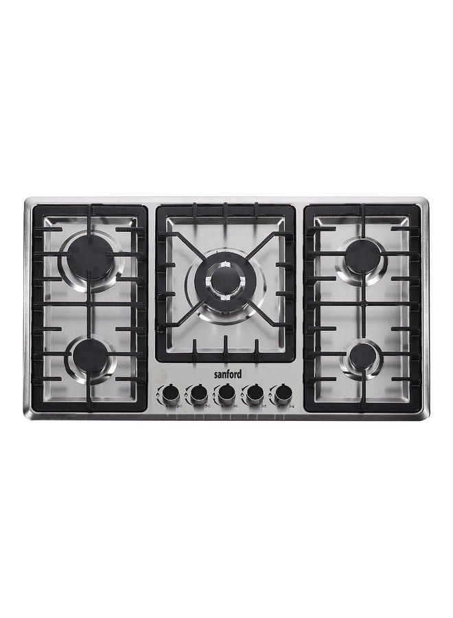 Stainless Steel Gas Hob 5 Burner With Fsd SF5452GH BS FSD Silver - v1685692862/N53410671A_1