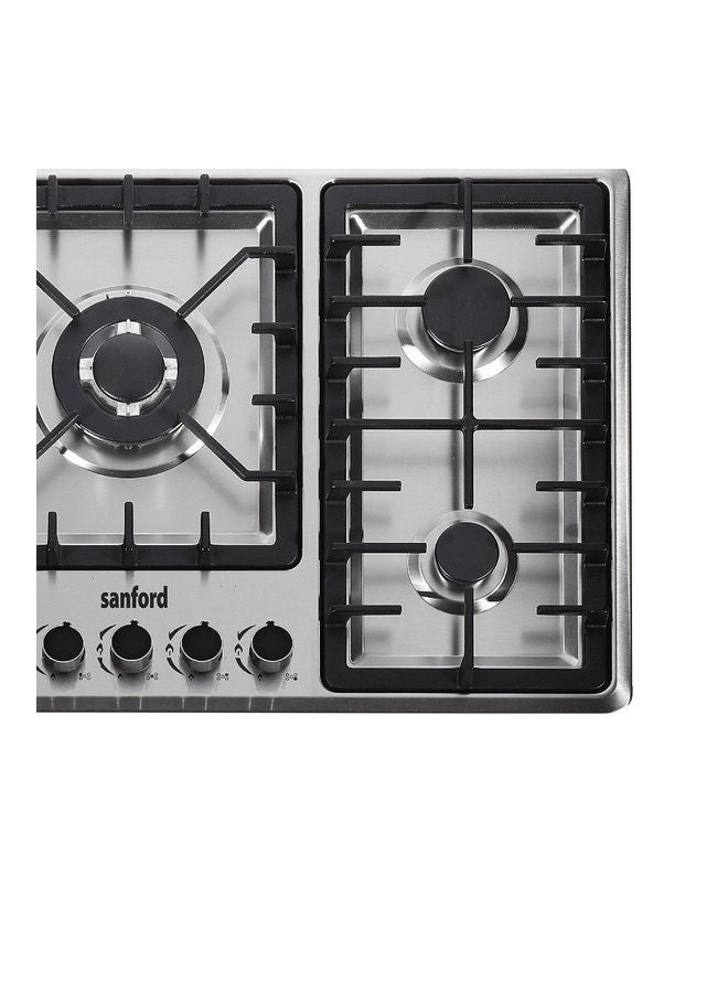 Stainless Steel Gas Hob 5 Burner With Fsd SF5452GH BS FSD Silver - v1685692862/N53410671A_3