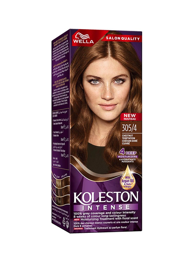 WELLA - Koleston Intense Hair Color 305/4 Chestnut - Image 1