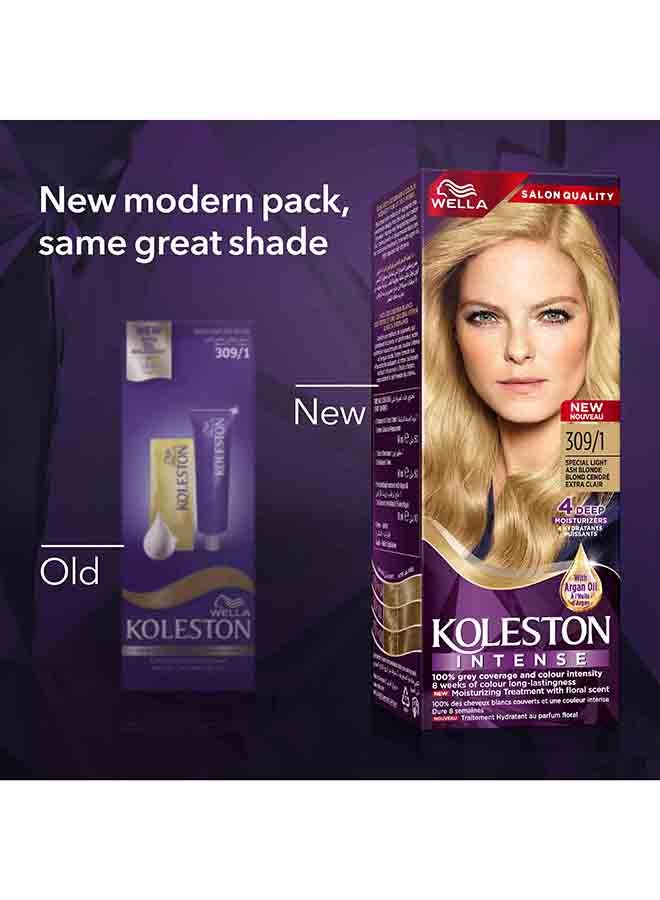 WELLA Koleston Intense Hair Color 309/1 Special Light Ash Blonde  - Image 3