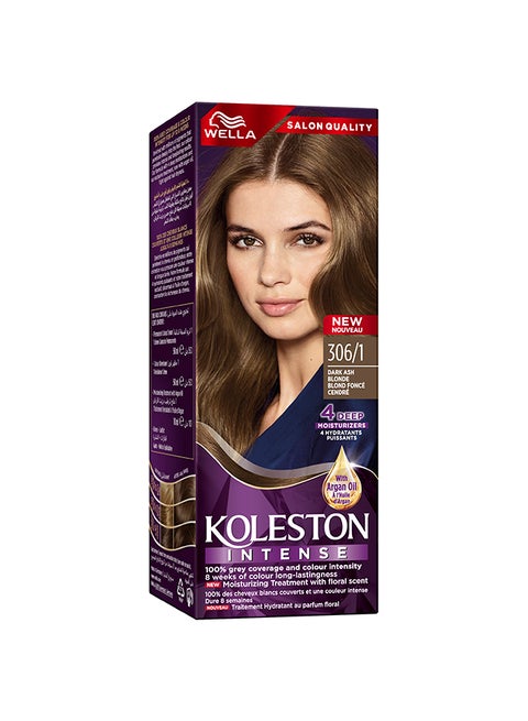 Koleston Intense Hair Color 306/1 Dark Ash Blonde
