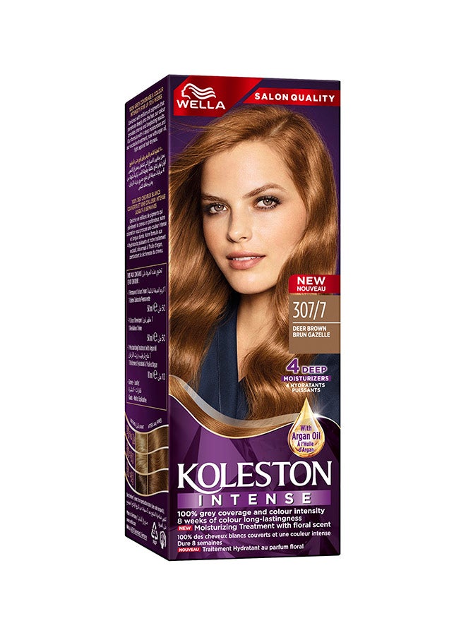 WELLA - Koleston Intense Hair Color 307/7 Deer Brown - Image 1