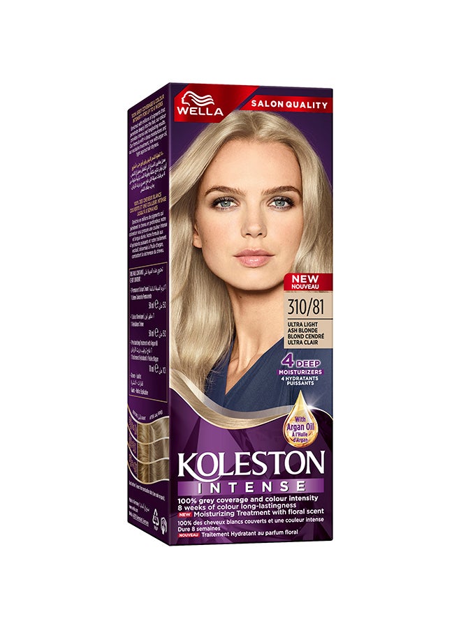 WELLA Koleston Intense Hair Color 310/81 Ultra Light Ash Blonde  - Image 1