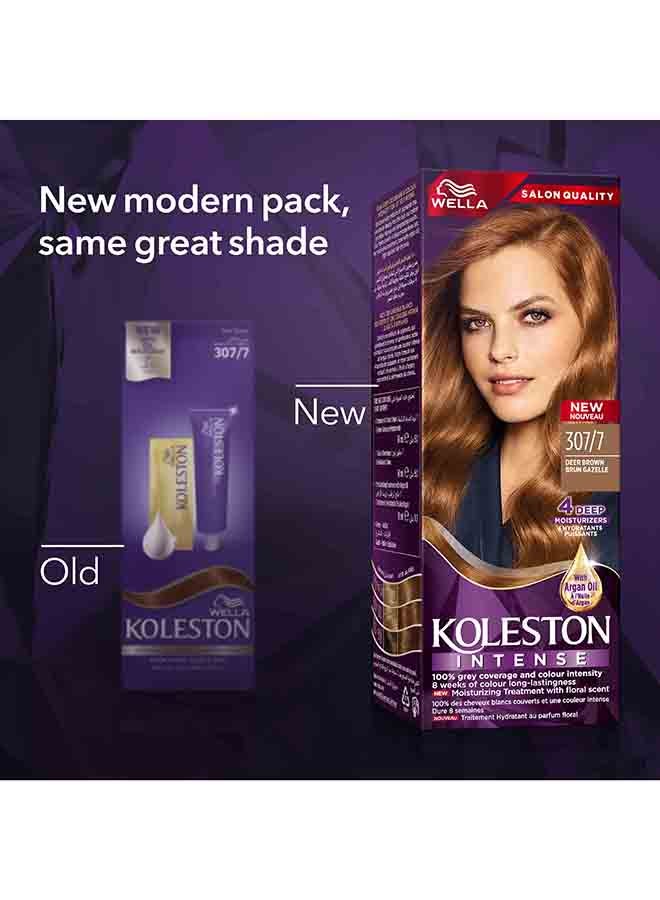 WELLA - Koleston Intense Hair Color 307/7 Deer Brown - Image 1