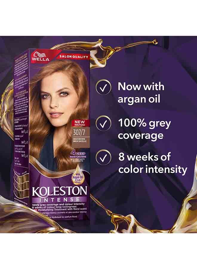WELLA - Koleston Intense Hair Color 307/7 Deer Brown - Image 1