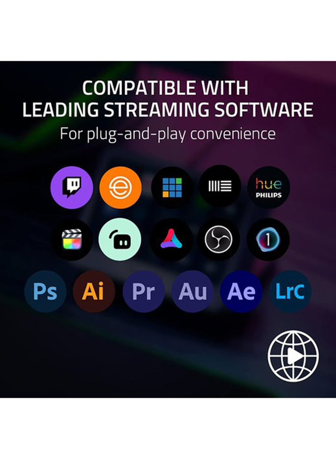 RAZER - Stream Controller X All In One Keypad For Streaming 15 Switchblade Buttons - Image 1