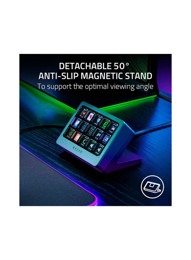 RAZER - Stream Controller X All In One Keypad For Streaming 15 Switchblade Buttons - Image 1