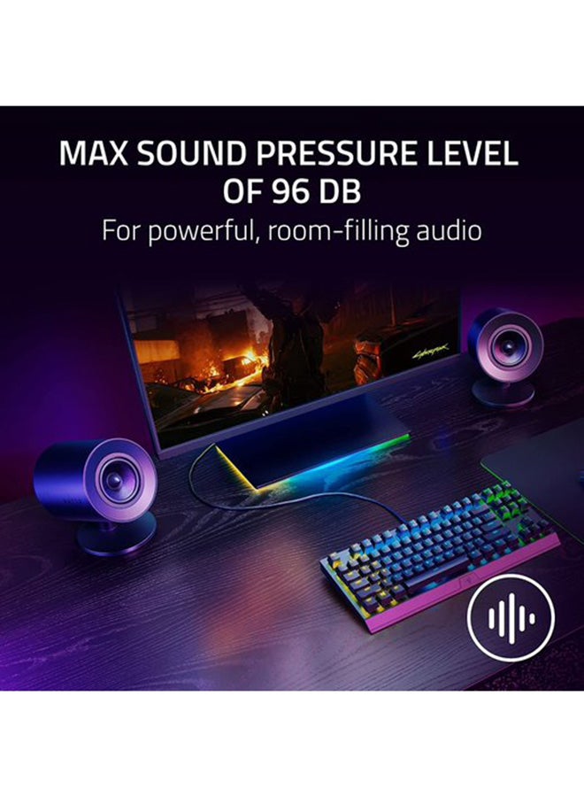 RAZER Nommo V2 X Full Range 2.0 Pc Gaming Speakers - Image 4