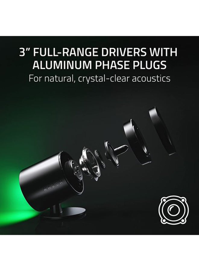 RAZER - Nommo V2 Pro 2.1 PC Gaming Speakers Wireless Subwoofer - Image 1