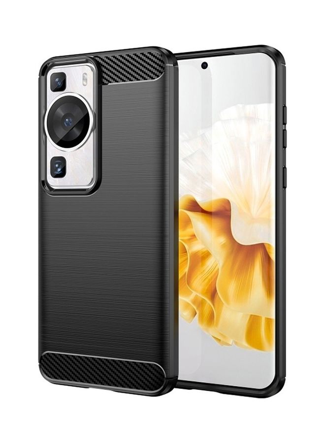 MARGOUN Huawei P60 Pro Case Cover Soft TPU Bumper Protective Back Black - Image 1