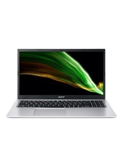 لاب توب آيسر أسباير 3 A315-58-39P3 بشاشة عالية الدقة مقاس 15.6 بوصة ومعالج إنتل كور i3-1115G4 وذاكرة وصول عشوائي سعتها 4 جيجابايت ومحرك أقراص ثابتة سعة 1 تيرابايت ودوس (بدون ويندوز) وبطاقة رسومات إنتل فائقة الوضوح/