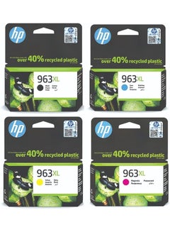 HP 963XL 4-pack High Yield Original Ink Cartridges Black,Cyan,Magenta,Yellow  - Image 1