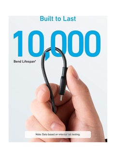 آنكر كابل USB C، كابل 310 USB C إلى USB C (6 أقدام، 2 حزمة)، (60 وات/3 أمبير) كابل شاحن USB C شحن سريع لأجهزة Samsung Galaxy S22، iPad Pro 2021، iPad Mini 6، iPad Air 4، MacBook Pro 2020، التبديل (USB 2.0)  - Image 3