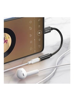 بيسوس محول سماعة رأس لهاتف iPhone 15، USB من النوع C إلى 3.5 ملم مقبس سماعة رأس أنثى Aux محول صوت دونجل لهاتف iPhone 15/15 Plus/15 Pro/15 Pro Max وiPad Pro وMacBook وGalaxy S23 وS22 والمزيد  - Image 2
