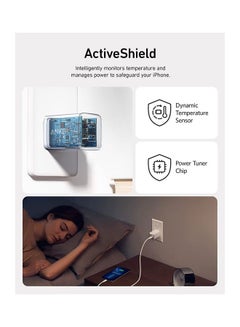 Anker Anker USB C Charger 40W, 521 Charger (Nano Pro), PIQ 3.0 Durable Compact Fast Charger (Not Foldable) for iPhone 14/14 Plus/14 Pro/14 Pro Max/13, Galaxy, Pixel 4/3, iPad/iPad Mini (Cable Not Included) White  - Image 3