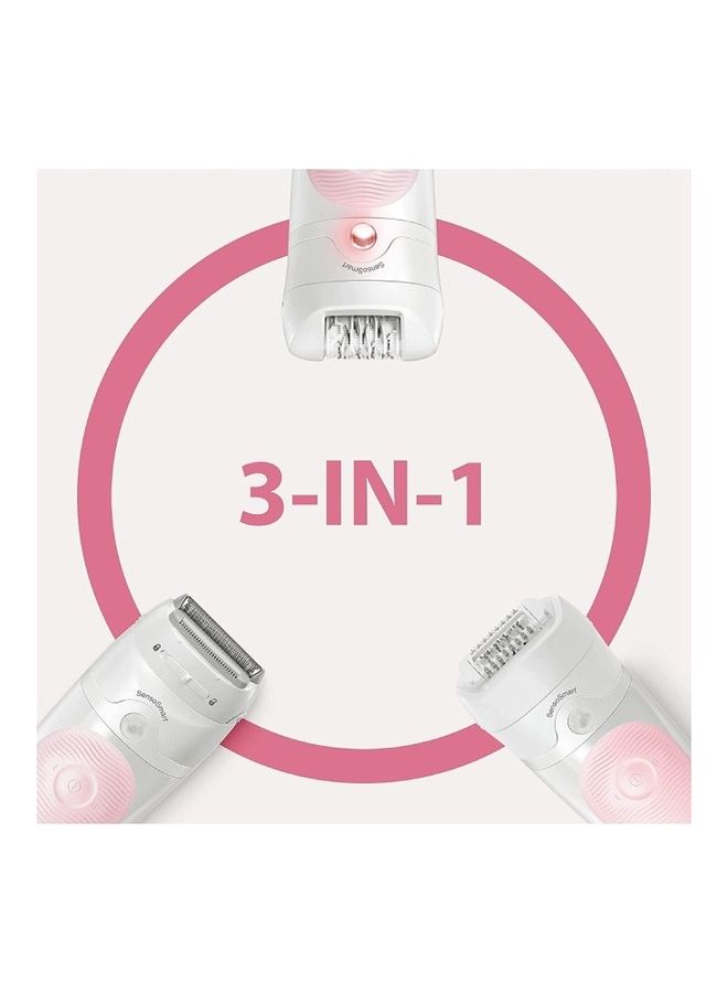 Silk Epil Wet And Dry Epilator With 4 Extras