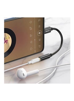 بيسوس محول سماعة رأس لهاتف iPhone 15، USB من النوع C إلى 3.5 ملم مقبس سماعة رأس أنثى Aux محول صوت دونجل لهاتف iPhone 15/15 Plus/15 Pro/15 Pro Max وiPad Pro وMacBook وGalaxy S23 وS22 والمزيد  - Image 4