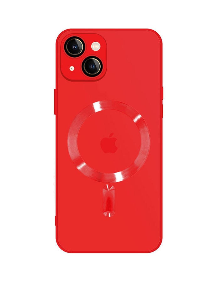 MARGOUN iPhone 14 Cover With Magsafe Built In High Grade TPU Material Red - Image 1