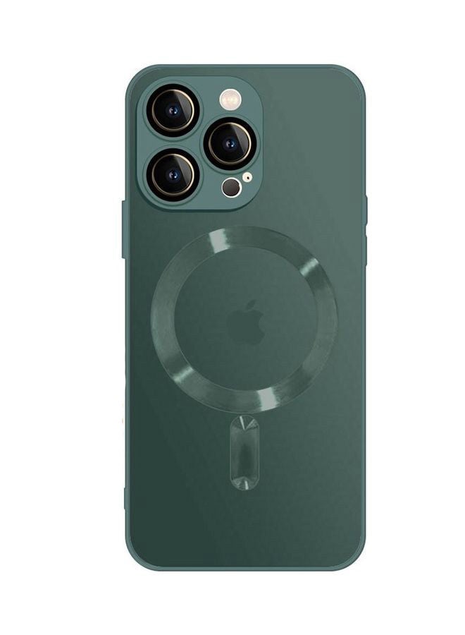MARGOUN iPhone 14 Pro Max Cover With Magsafe Built In High Grade TPU Green - Image 1