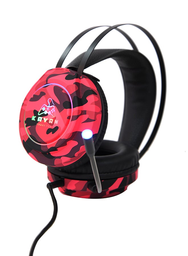 Kayan Over Ear Rgb Lightning Gaming Wired Headset  - Image 1