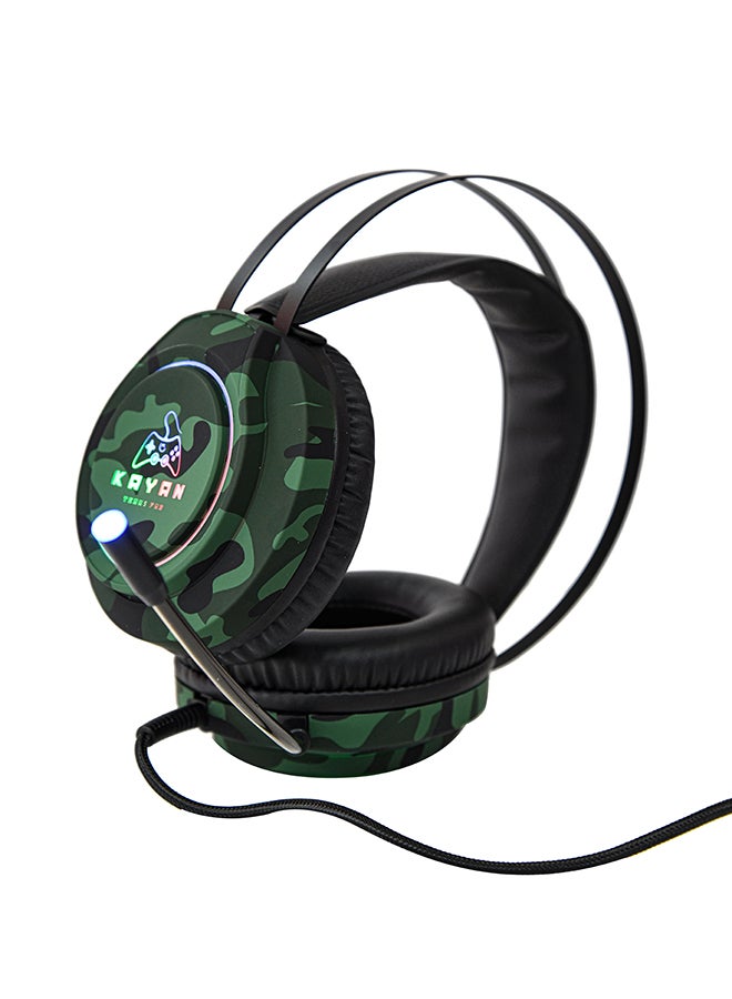 Kayan Over Ear Rgb Lightning Gaming Wired Headset  - Image 1