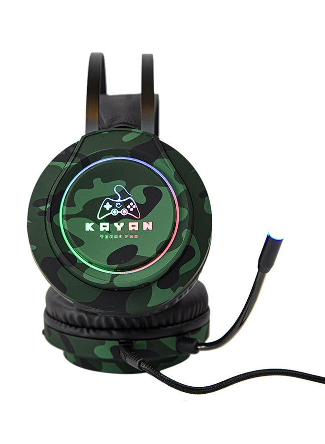 Kayan Over Ear Rgb Lightning Gaming Wired Headset  - Image 3