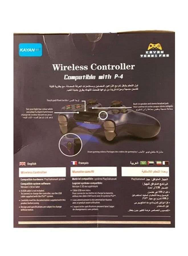 كايان يد تحكم لاسلكية لجهاز بلاي ستيشن 4 روز جولد - Image 3