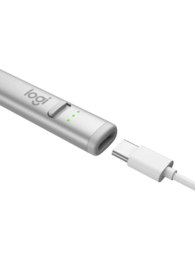 Logitech - Digital Pencil For All iPad Models Grey - Image 1
